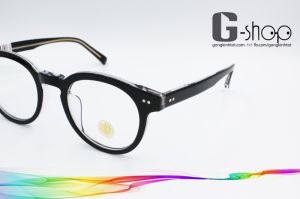 Gọng cao cấp làm từ nhựa Acetate bọc lõi kim loại mạ vàng 2 chấm