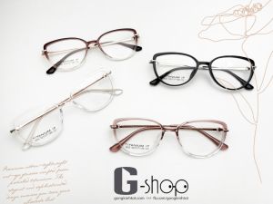 Kính mắt mèo Titanium G-S1605🍃 Nhẹ nhàng & tinh tế!