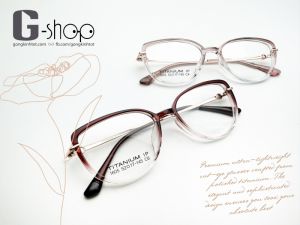 Kính mắt mèo Titanium G-S1605🍃 Nhẹ nhàng & tinh tế!