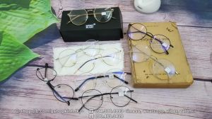 Gọng kim loại Retro
