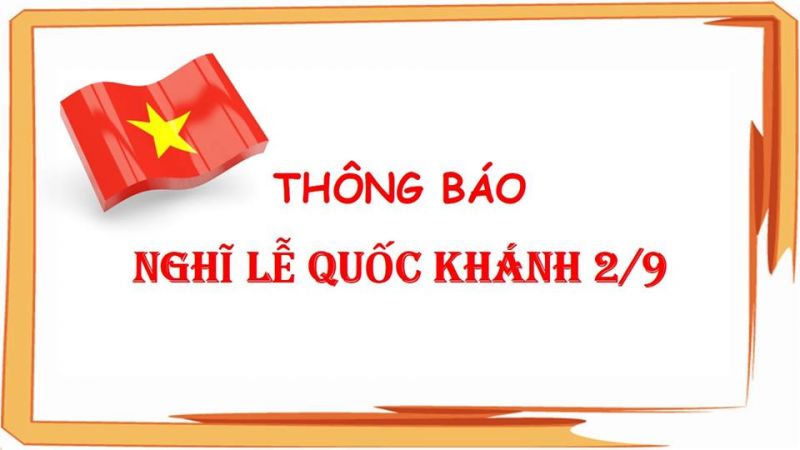 📌📌G-shop Thông Báo nghỉ lễ 2/9/2020