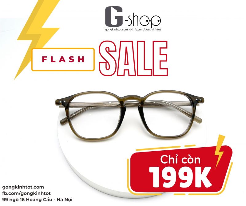 😍 +10000 mẫu kính đẹp đang SALE lớn tại G-shop