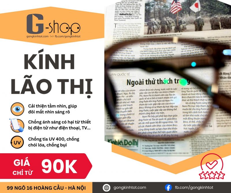 Mắt lão thị đọc báo Giá chỉ #89k tại G-shop