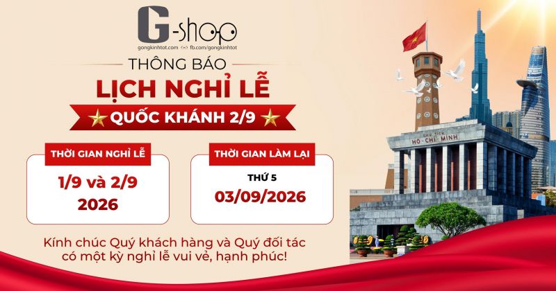 🇻🇳 Chúng mình sẽ Nghỉ Lễ 2 Ngày 1/9 - 2/9