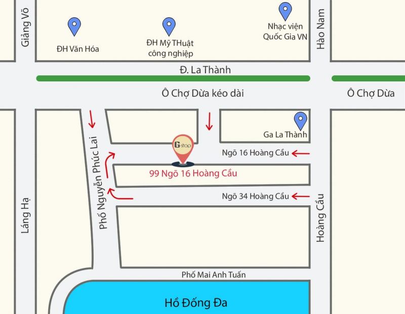 👑G-Shop: Số 99 ngõ 16 Hoàng Cầu, Ô Chợ Dừa, Hà Nội