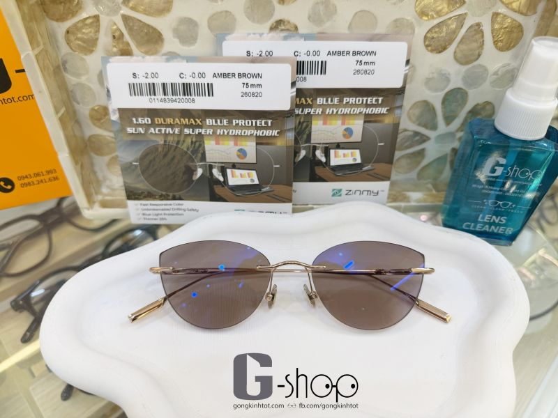 💎Kính gọng khoan tại G-shop chinh phục bạn & người đối diện bằng vẻ đẹp tối giản,...