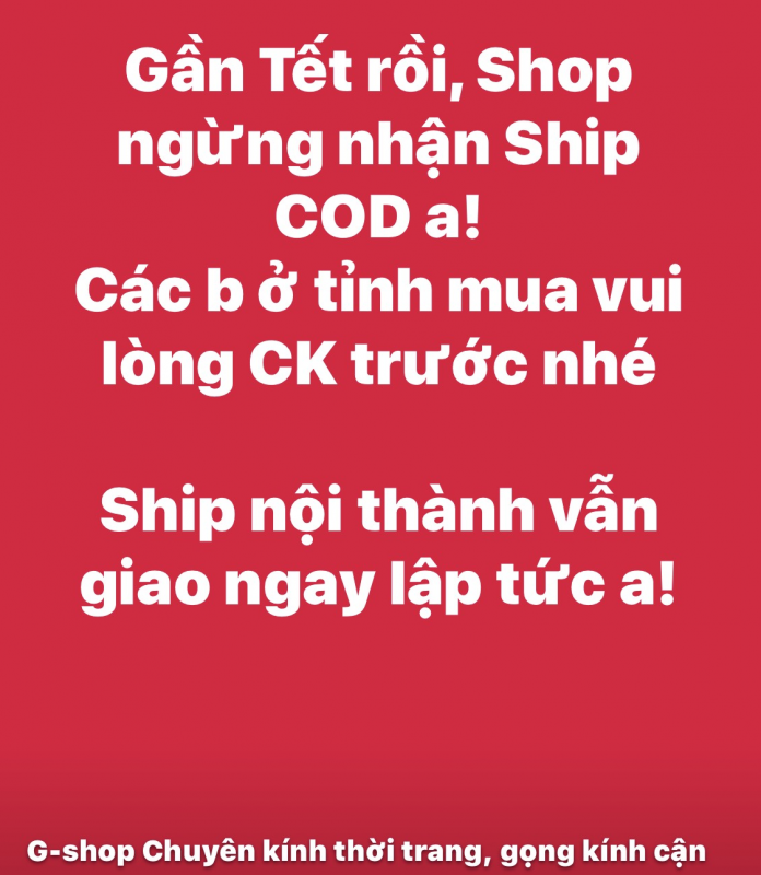 Giao hàng ngày Tết