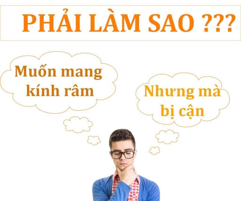 Phải làm sao? Muốn mang kính râm - lại bị cận