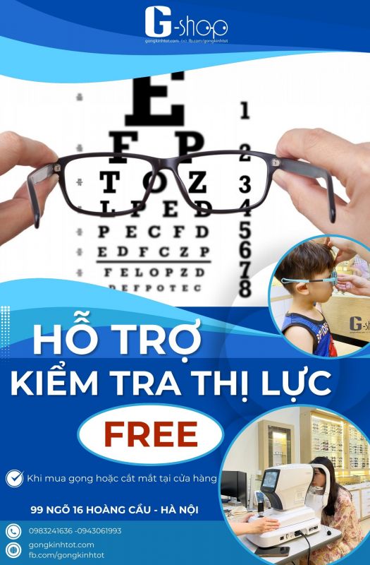 - Kiểm tra thị lực miễn phí