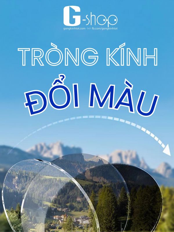 Mắt kính đổi màu khi ra nắng - Sao lại tiện lợi đến vậy?